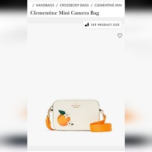 Clementine Camera Bag